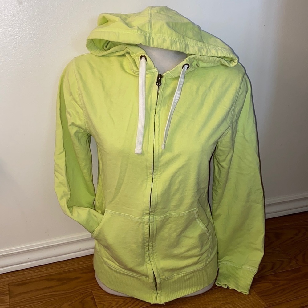 Mossimo Supply Co Women’s Full Zip Long Sleeve Hooded Sweater (Small)  Vintage